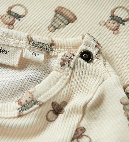 Lil' Atelier Body l/æ - Rib - NbnGavo - Turtledove/Toy