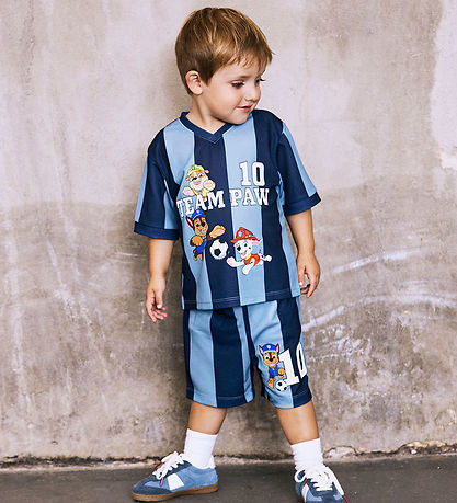 Name It Shorts - NmmJakari - Paw Patrol - Dusty Blue