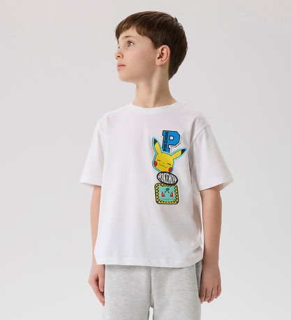 Name It T-shirt - Noos - NkmJeno - Pokémon - Bright White