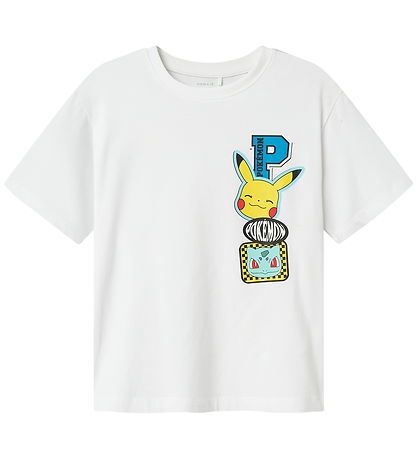 Name It T-shirt - Noos - NkmJeno - Pokémon - Bright White