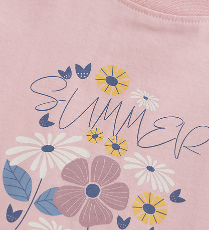 Color Kids T-shirt - Coral Blush