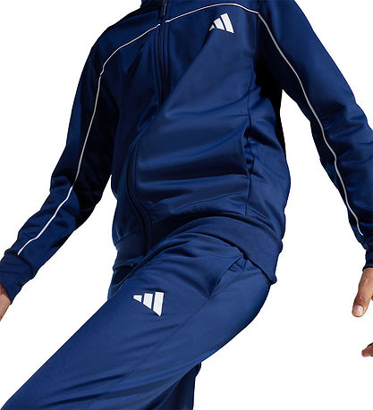 adidas Performance Træningssæt - J CP TR TS - DKBLUE/WHITE