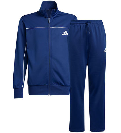 adidas Performance Træningssæt - J CP TR TS - DKBLUE/WHITE