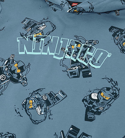 LEGO® Wear Ninjago Sweatshirt - LWSaku 300 - Blå