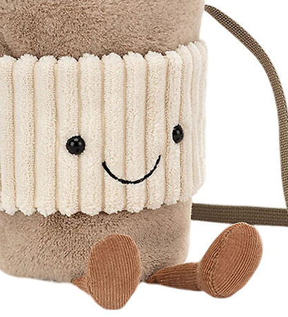 Jellycat Taske - 22 cm - Amuseable Coffee-To-Go