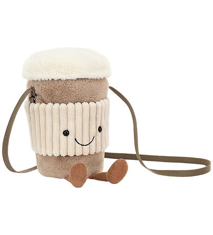 Jellycat Taske - 22 cm - Amuseable Coffee-To-Go