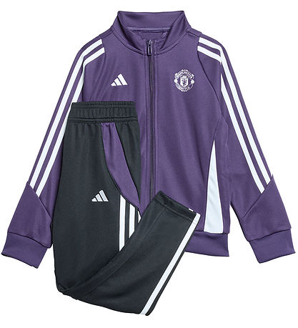 adidas Performance Træningssæt - MUFC TK SUIT I - AURPLU/BLACK