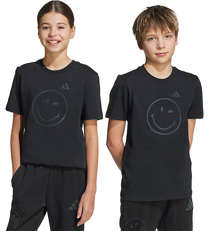 adidas Performance T-shirt - J SMI - Black/Carbon