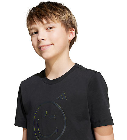 adidas Performance T-shirt - J SMI - Black/Carbon