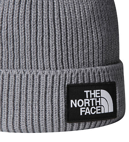 The North Face Hue - Strik - Logo Box Cuffed - Medium Grey Heath