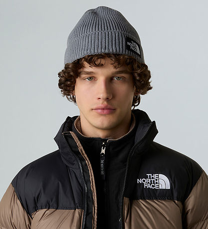 The North Face Hue - Strik - Logo Box Cuffed - Medium Grey Heath