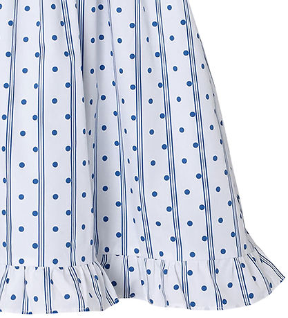 Fliink Kjole - Polka - Cloud Dancer Dot Aop