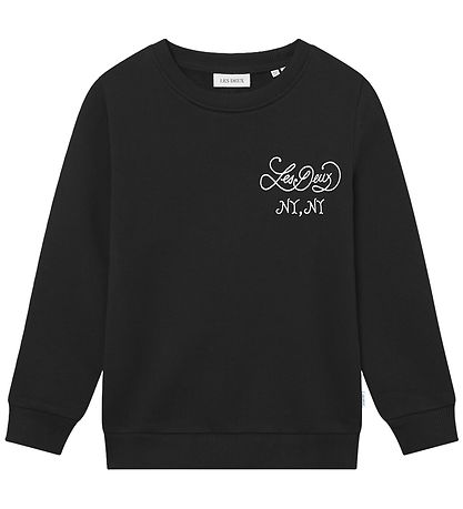 Les Deux Sweatshirt - Orchard - Sort m. Print