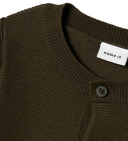 Name It Cardigan - Strik - NmmLuther - Turkish Coffee
