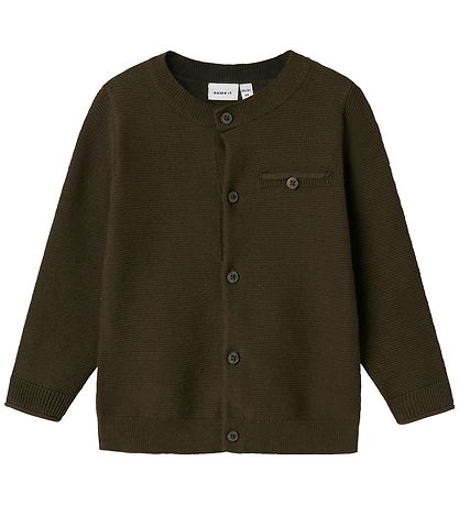 Name It Cardigan - Strik - NmmLuther - Turkish Coffee