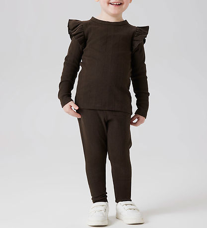 Name It Leggings - Noos - NmfJulia - Delicioso m. Hulmønster