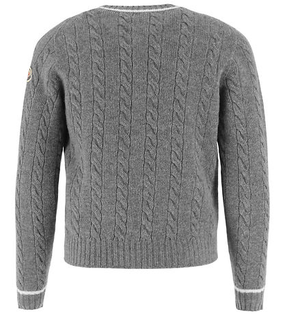 Moncler Bluse - Uld - Grå