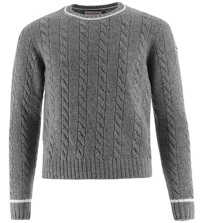 Moncler Bluse - Uld - Grå