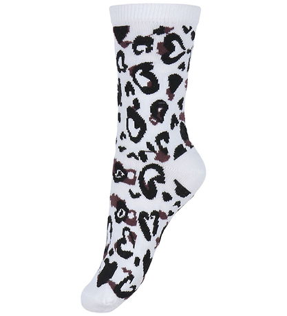 Name It Strømper - NkfVilde - 5-pak - Bright White/Hearts