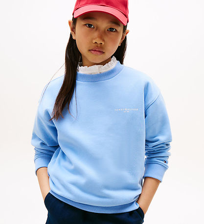 Tommy Hilfiger Sweatshirt - Mini Corp - Cloudy Blue