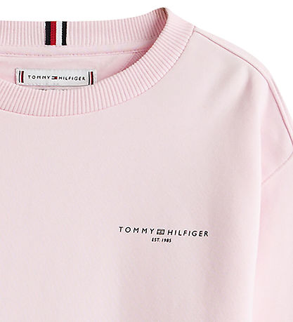Tommy Hilfiger Sweatshirt - Mini Corp - Light Pink