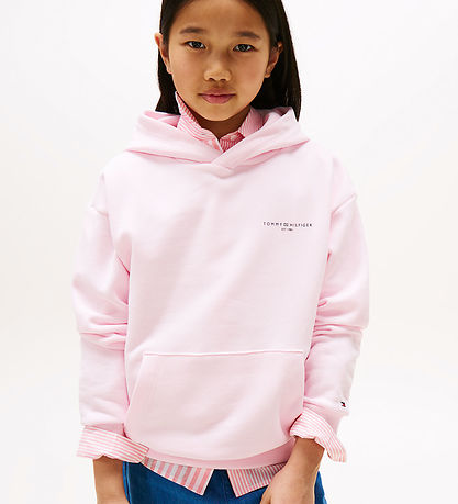 Tommy Hilfiger Hættetrøje - Mini Corp - Light Pink