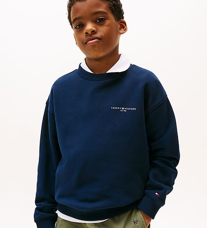 Tommy Hilfiger Sweatshirt - Mini Corp - Dark Night Navy