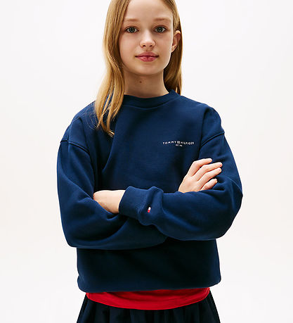 Tommy Hilfiger Sweatshirt - Mini Corp - Dark Night Navy