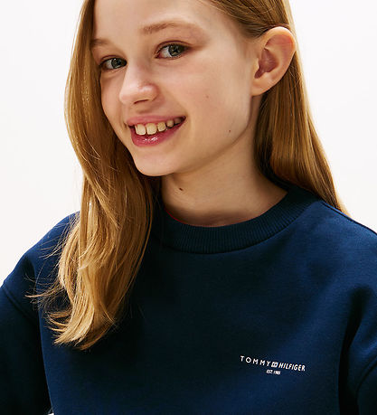 Tommy Hilfiger Sweatshirt - Mini Corp - Dark Night Navy