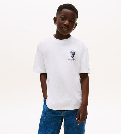 Tommy Hilfiger T-shirt - Photo Print - White