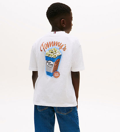 Tommy Hilfiger T-shirt - Photo Print - White