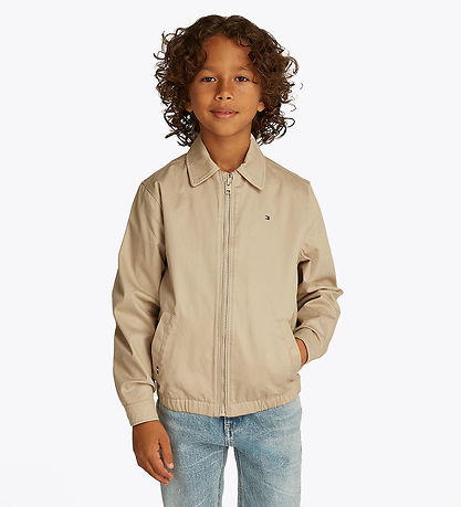Tommy Hilfiger Jakke - Cotton Ivy - Sandalwood Khaki