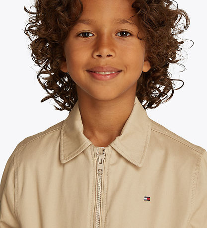 Tommy Hilfiger Jakke - Cotton Ivy - Sandalwood Khaki