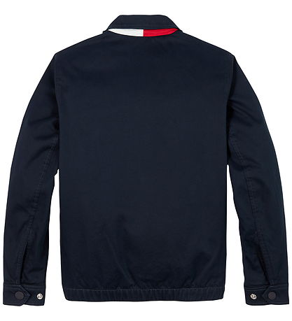 Tommy Hilfiger Jakke - Cotton Ivy - Dark Night Navy