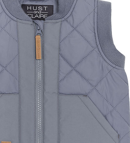 Hust and Claire Vest - Quiltet - Blue Flint
