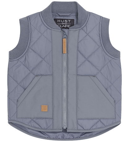 Hust and Claire Vest - Quiltet - Blue Flint