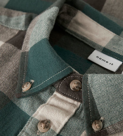 Name It Overshirt - NmmLarry - Turkish Coffee