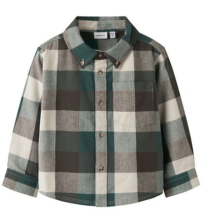 Name It Overshirt - NmmLarry - Turkish Coffee
