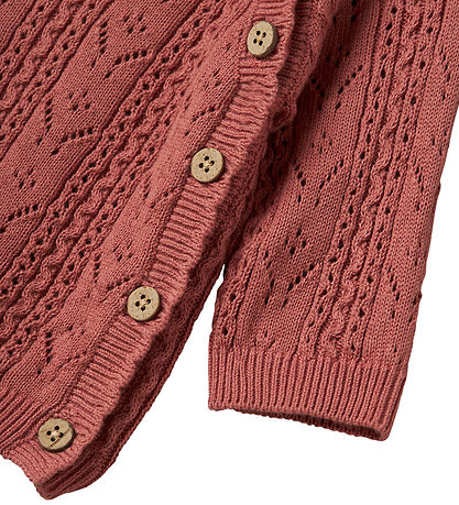 Lil' Atelier Bluse - Strik - NbfKajsa - Withered Rose