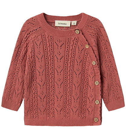 Lil' Atelier Bluse - Strik - NbfKajsa - Withered Rose