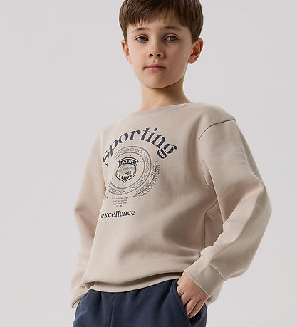 Name It Sweatshirt - NkmDrian - Silver Lining