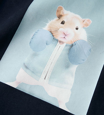 Name It T-shirt - NmmVoto - Navy Blue/Boxing Hamster