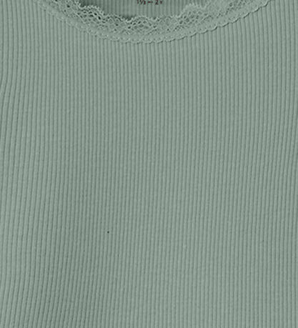 Name It Bluse - Noos - Rib - Nmfkab - Slate Gray