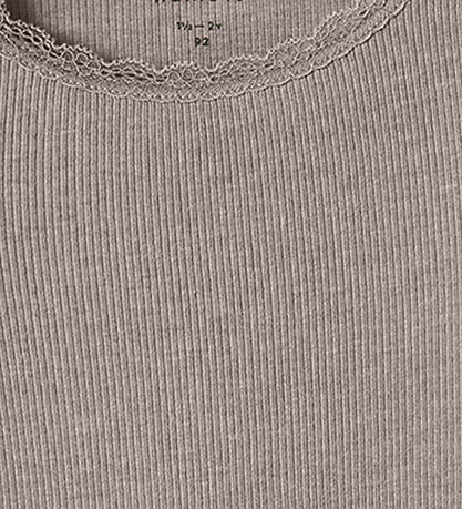 Name It Bluse - Noos - Rib - NmfKab - Satellite Melange