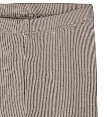 Name It Leggings - Noos - Rib - NbnKab - Satellite Melange