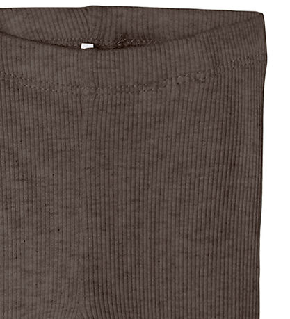 Name It Leggings - Noos - Rib - NbnKab - Delicioso Melange