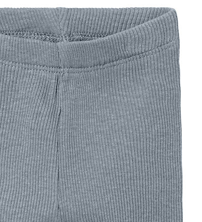 Name It Leggings - Noos - Rib - NbnKab - Tradewinds