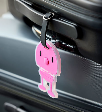 Hoptimist Kuffertmærke - Pink