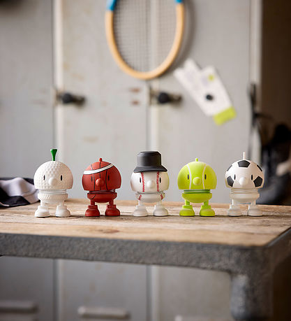 Hoptimist Tennis Bumble - 7,6 cm - Gul