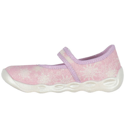 Superfit Ballerina Hjemmesko - Bubble - Rosa/Mehrfarbig